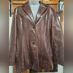 Pelle Studio Rich Brown Leather Jacket